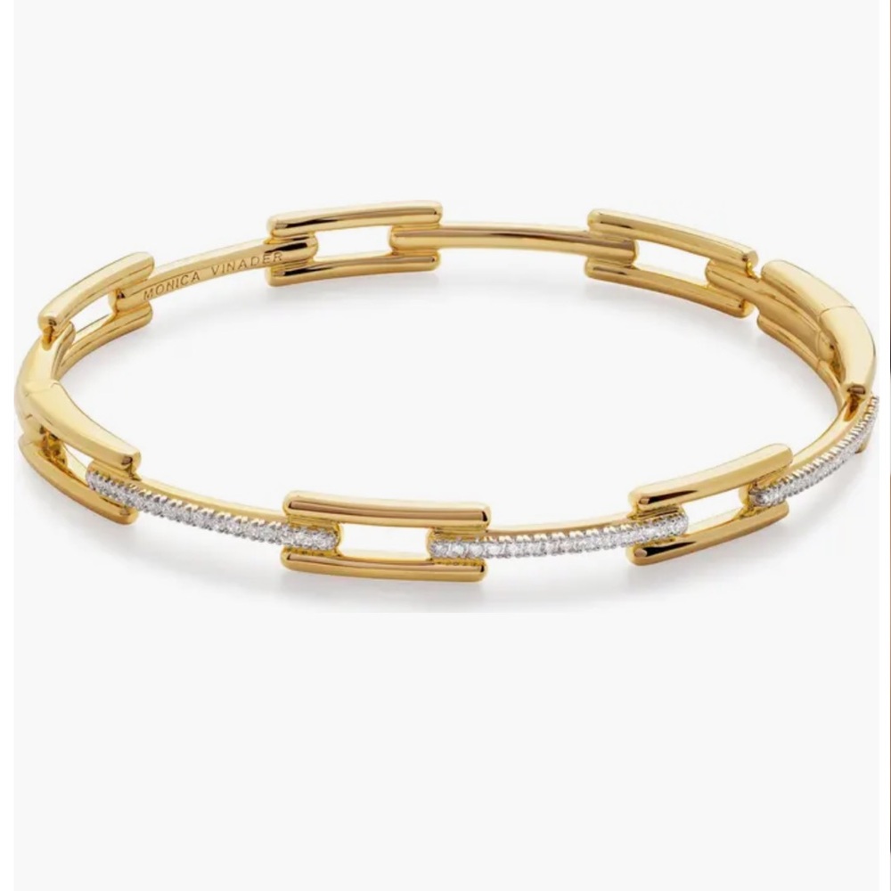 monica vinader — diamond bangle